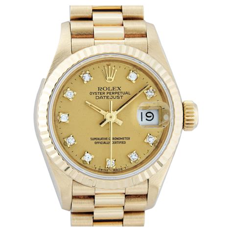 marchio rolex oro 18k|rolex 18 ct gold watch.